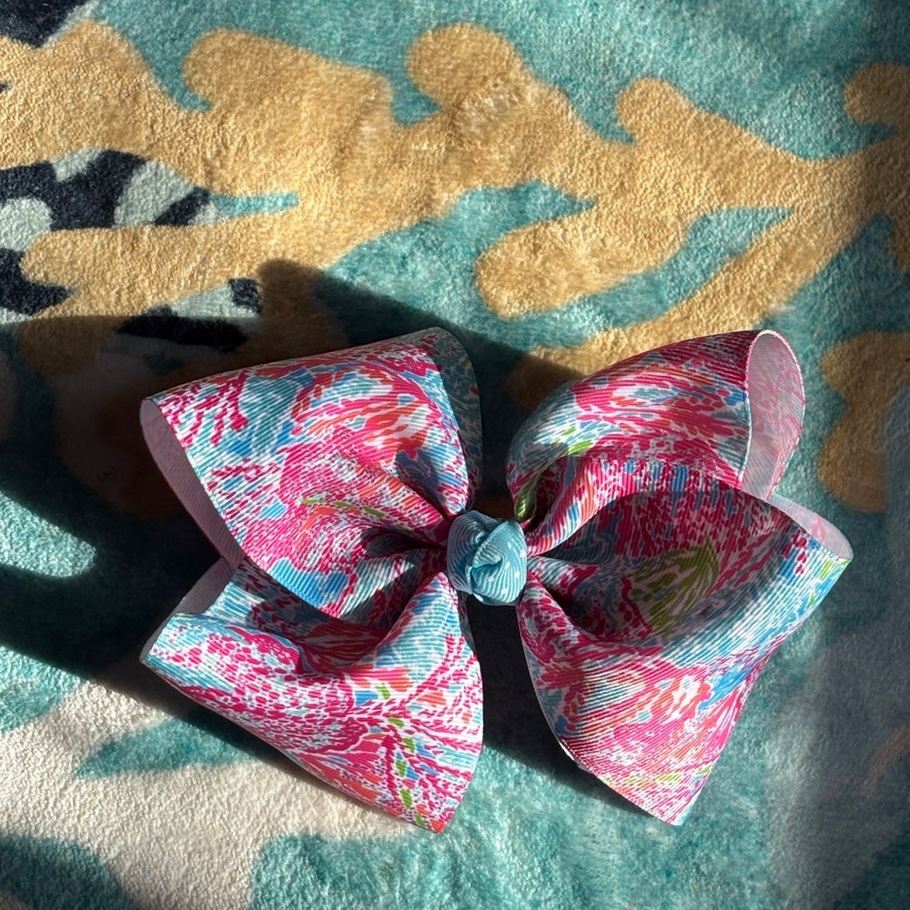 Lilly inspired Handmade Kids Hair Bow